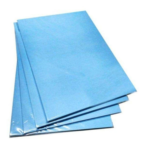 Papel Sublimatico A4 Fundo Azul 100 Folhas Profissional Cor Branco