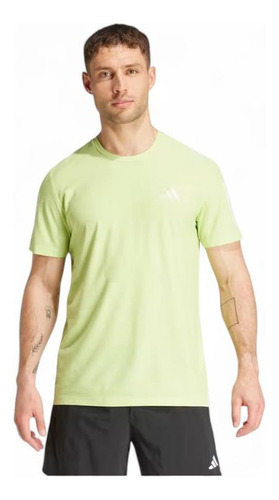 Polera Running Hombre adidas Own The Run Verde Claro