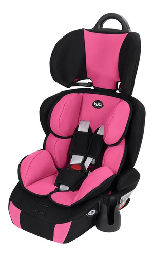 Cadeira Cadeirinha Infantil Bebê Carro Versati Rosa 9 À 36kg