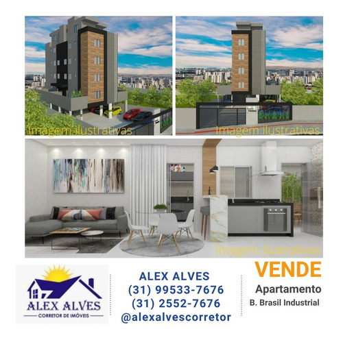 Imagem 3 de 11 de Apartamento - Brasil Industrial (barreiro) - Ref: 1348 - V-1348