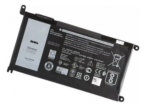 Batería Alternativa Dell Wdx0r Wdxor 3400mah Tecbattery Pro