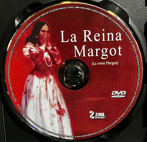 Película Dvd La Reina Margot. Original 2007 (Usado)