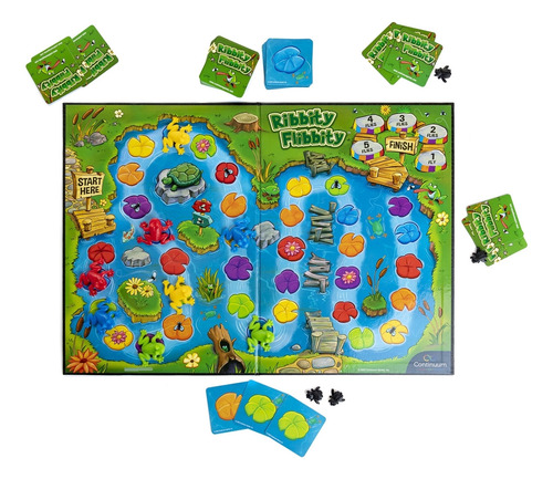 Ribbity Flibbity, The Lily Pad Leaping, Fly Feasting Game, .