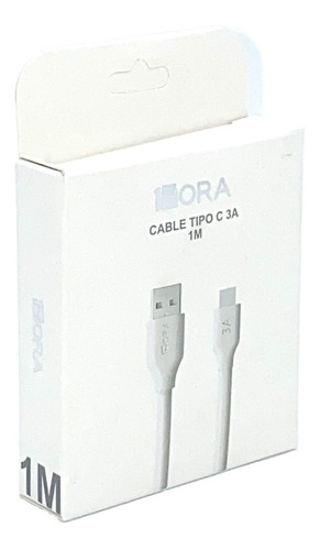 10 Cables 1hora Usb Tipo C 3a Rudo Turbo Carga Datos Mayoreo