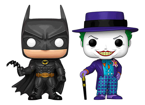 Funko Pop! Heroes Batman 1989 Batman #275 The Joker #337