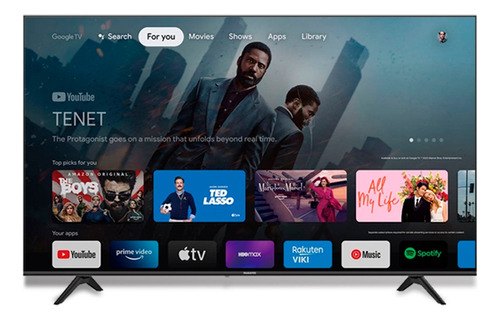 Smart Tv Panavox 50  4k Uhd Hdr Wifi Android Netflix Nnet Nx