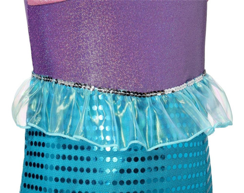 Dressy Daisy Disfraz De Princesa Sirena Para Niñas Pequeñas,