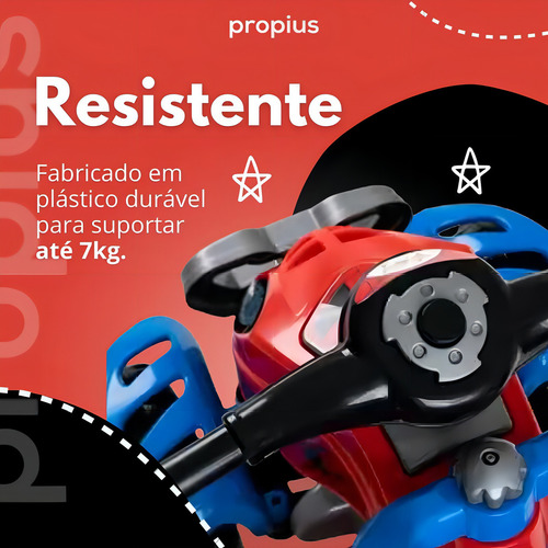 Soporte para objetos infantiles con forma de araña con forma de cuadriciclo