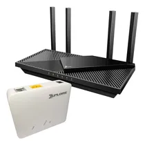 Comprar Router Wifi 6 Ax1500 + Modem Cantv Aba Rompemuro Dual Banda