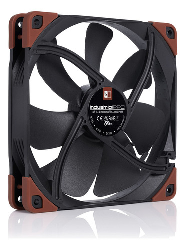 Noctua Nf-a14 Ippc-3000 Pwm, Ventilador Resistente, 4 Pines, 3000 Rpm (140 Mm, Negro)