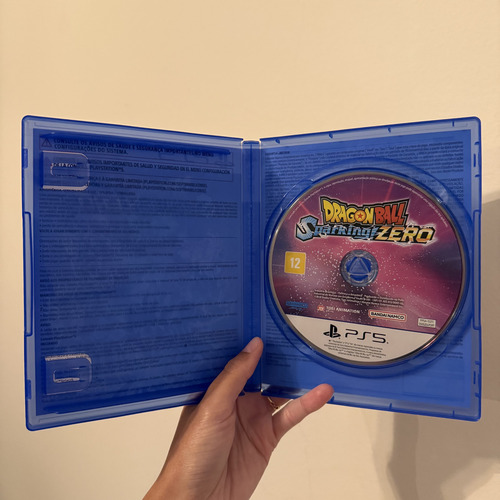 Dragon Ball Sparking Zero Ps5 Semi Novo Mídia Fisica (Recondicionado)