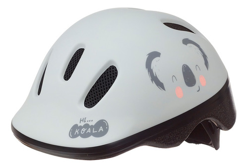 Casco Bici Para Bebe Xxs 44-48cm Kohala Gris Mate Polisport