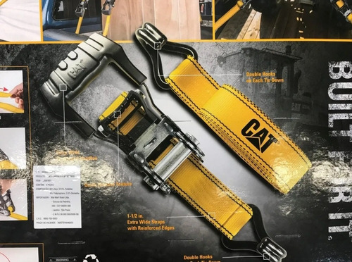 Kit Cintas Com Catraca Para Carga Caterpillar