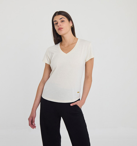 Polera Mujer Ellesse Lili Crema