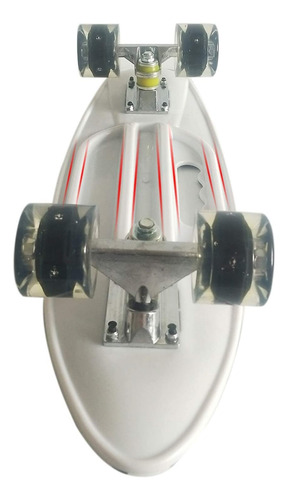 Runyi 24 Pulgadas Completo Plástico Mini Cruiser Retro Skate