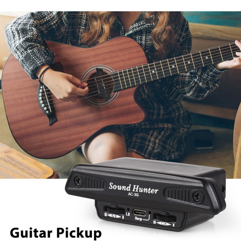Pastillas De Resonancia Para Guitarra, Captador De Sonido, A