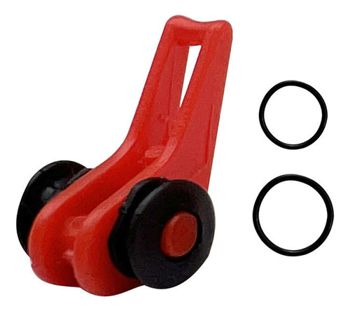 10 Uds Anzuelos De Pesca Keeper Señuelo Keeper Rojo