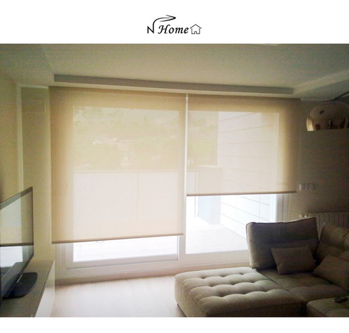 Imagen 2 de 7 de Cortina Roller Screen 1,0x2m Ancho Variedad De Colores