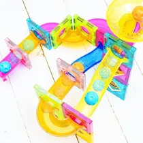 Comprar Bloques Magnéticos 61 Piezas Juego Didáctico Imanes Niños