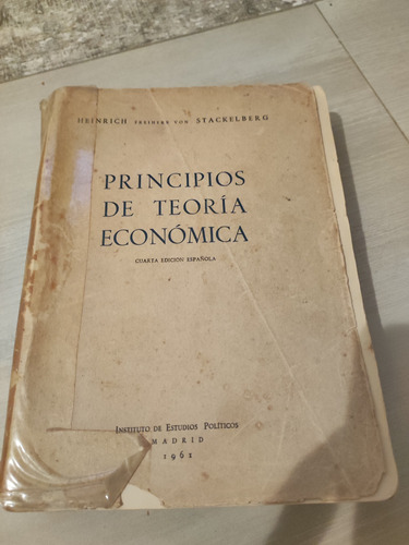 Principios De Teoría Economica