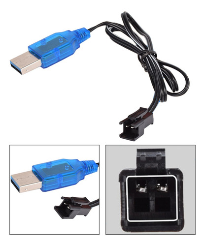 Cable De Carga De 3,7 V, Cargador De Puerto Sm De 3,7 V