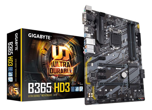 Placa Base Gigabyte B365 Hd3 Lga1151 Atx Ddr4