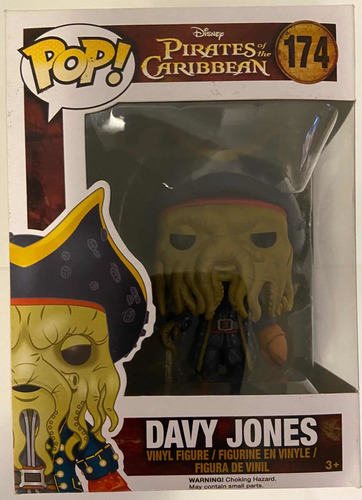 Funko Pop! Davy Jones - Piratas Del Caribe - Vaulted