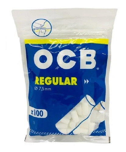 Ocb Filtros Regular 100u - Filters Ocb. Rey
