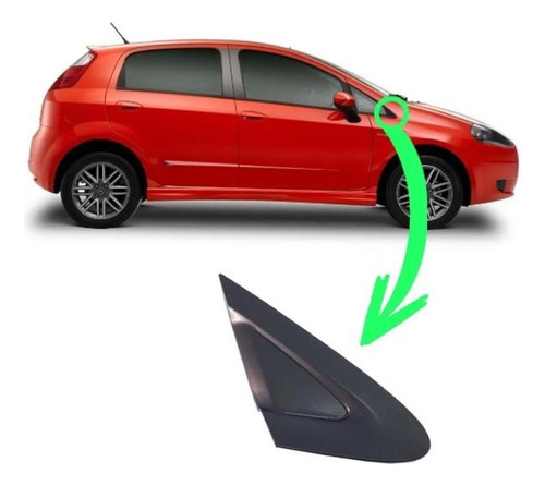 Moldura Vidro Para-lama Diant Direito Punto Fiat 100178082