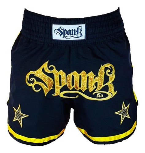 Short De Muay Thai Bermuda Calção Profissional Spank