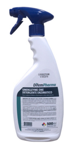 Detergente Sinergizyme One Pentaenzimático Difem 500 Ml