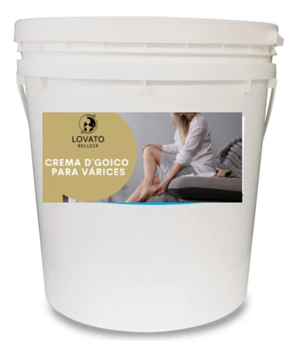 Lovatobelleza Crema Reafirmante P/ Piernas C/ Várices 4kg