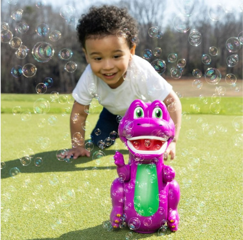 Barneys Bubbler Bump N Go Burbujero Luces Y Movimiento / B Púrpura