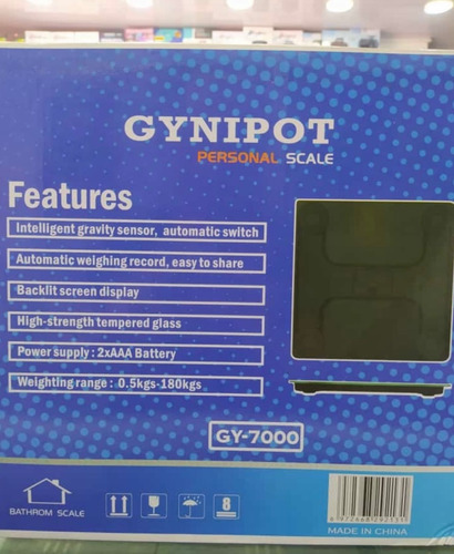 Imagen 3 de 3 de Bascula Inteligente Pesa Bluetooth Vidrio Templa Digital App