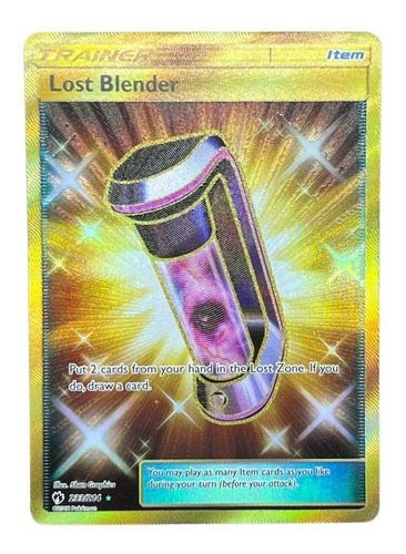 Lost Blender Carta Pokemon Inglés (Usado)