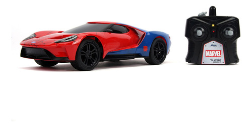 Jada Toys - Paseos En Hollywood 1:16 Spiderman Ford Gt R/c Color Validar Descripción