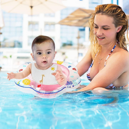 Flotador Piscina Para Niñosbomba Manual Incluida,anillo
