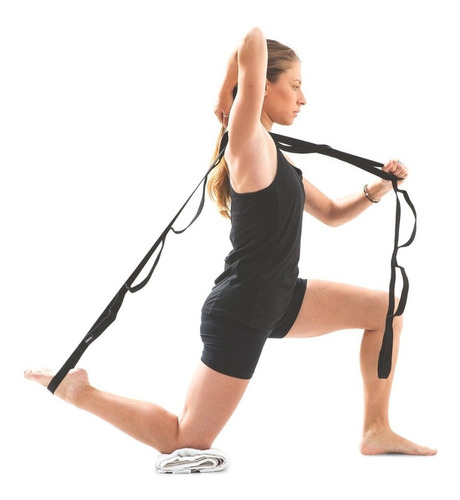 Imagen 4 de 5 de Banda Cinta De Elongacion Con Varias Posiciones Sol Fitness
