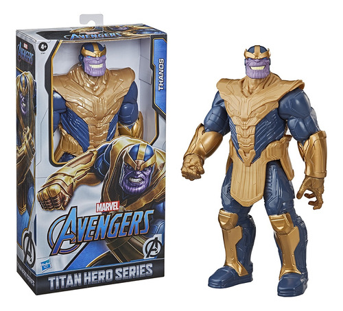 Figura De Acción Marvel Titan Hero Series Thanos 30cm