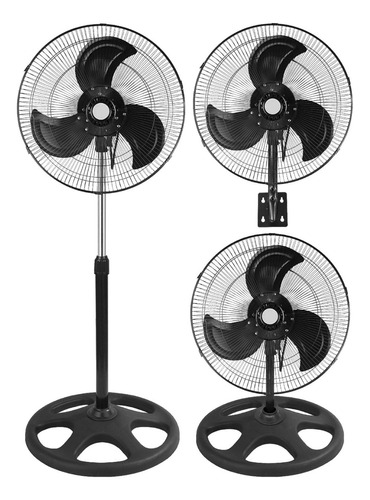 Ventilador De Pedestal Daewoo 3 En 1  Aspas Metalicas 50w