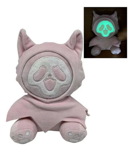 Rosa Ghostcat Face Qc Hell Muñeca Peluche Juguete Regalo A