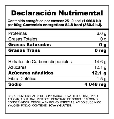 Salsa De Soya Teriyaki Marinar Y Sazonar 296 Ml Kikkoman
