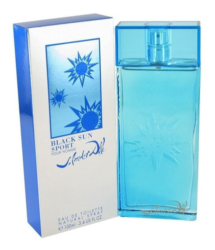 Imagen 1 de 1 de Perfume Black Sun Sport Salvador Dali Caballero 100ml