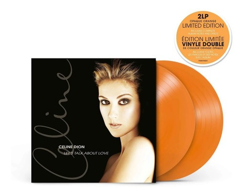 Dion, Celine Let's Talk About Love LP, nueva versión estándar importada del álbum