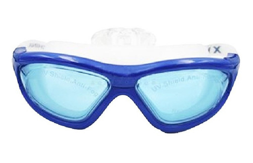 Lentes De Natación Xw Antiniebla Azul Y Negro Para Adulto 