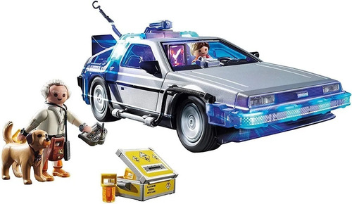 Imagen 2 de 10 de Playmobil Volver Al Futuro 70317 Auto Delorean Playking
