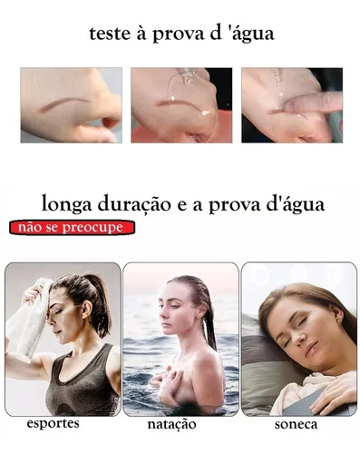 Imagem 2 de 5 de Caneta Microblading Adeus Lápis De Sobrancelha Oferta Top