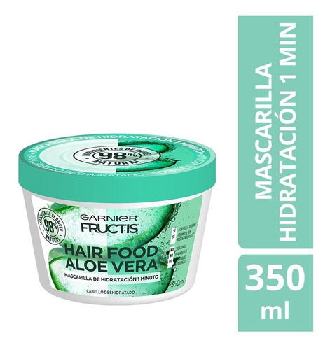Imagen 1 de 5 de Crema De Tratamiento Hair Food Aloe 350 Ml Fructis