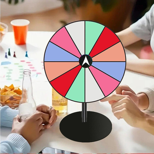 Tapa Del Premio Tirntable, Gira La Rueda De Ruleta De Color