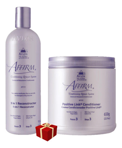 Avlon Affirm 5 In 1 Reconstrutor 950ml + Positive Link 650g